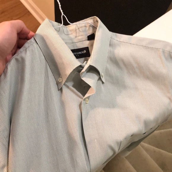 Kenneth Gordon button down shirt. Size 16-34 - Picture 3 of 3